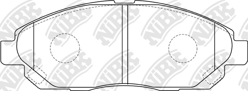 NIBK PN3479 Brake Pad