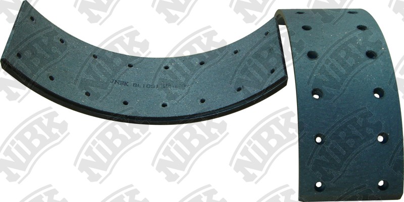 NIBK BL1051 Brake Lining, drum brake