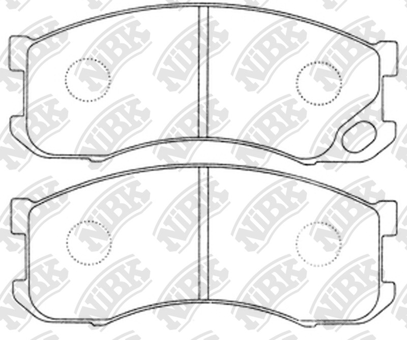 NIBK PN3346 Brake Pad