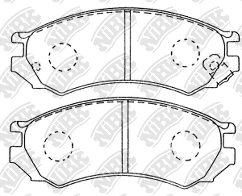 NIBK PN2188 Brake Pad