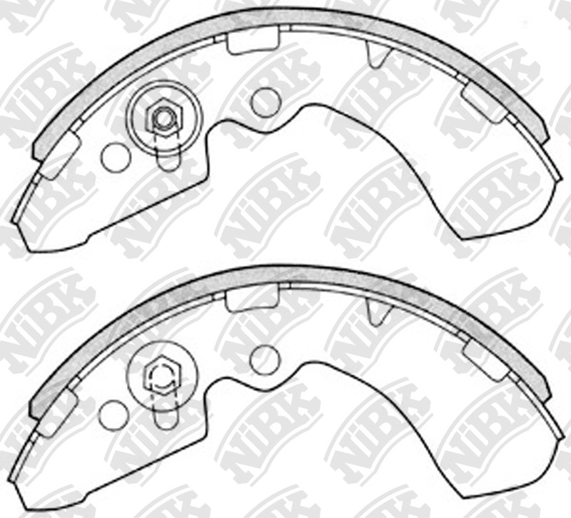 MITSUBISHI MB500922 Brake Shoe