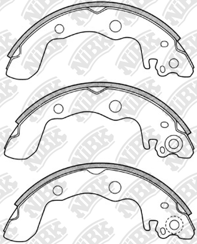 ISUZU 894470520 Brake Shoe