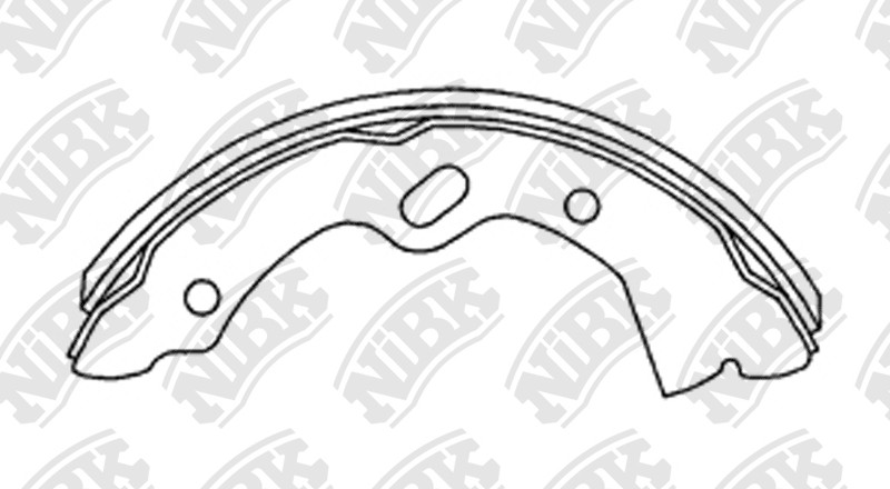 NIBK FN3420 Brake Shoe