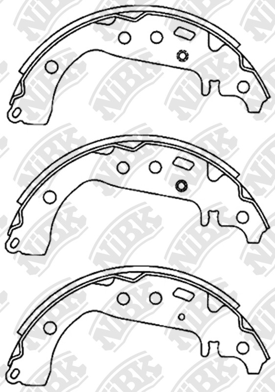 NIBK FN2383 Brake Shoe