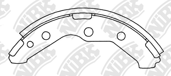 KASHIYAMA K2366 Brake Shoe