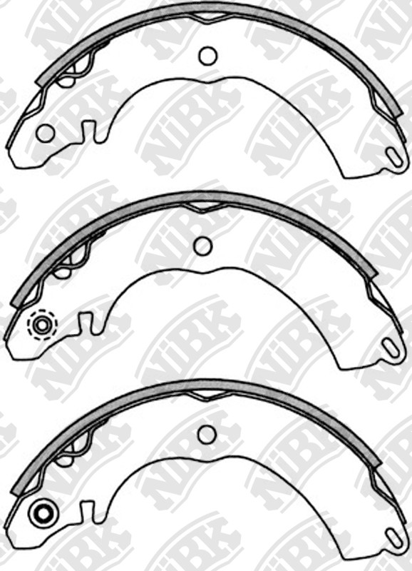 NIBK FN6729 Brake Shoe