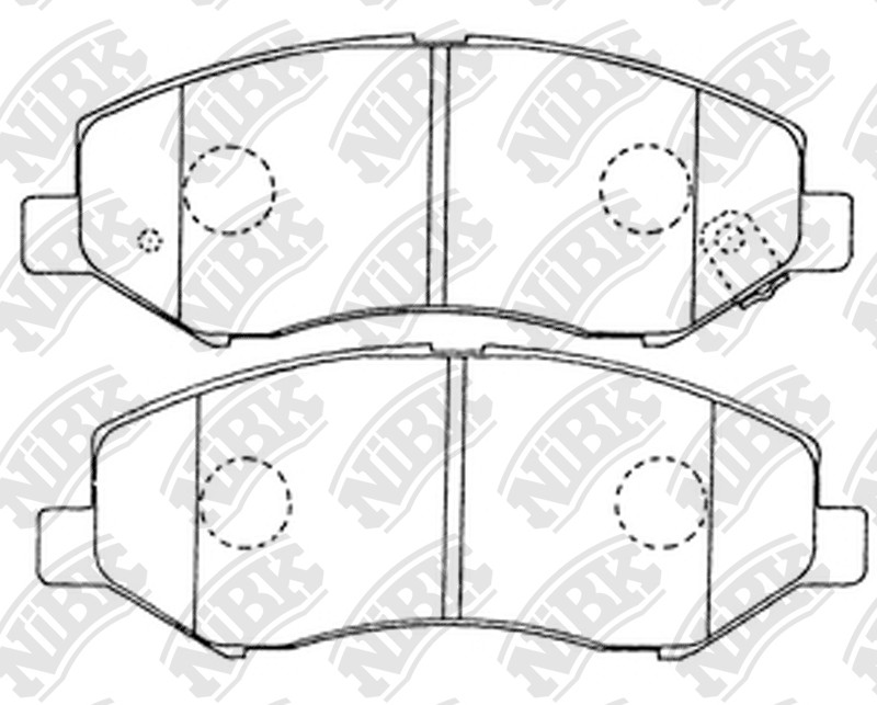 NIBK PN2317 Brake Pad