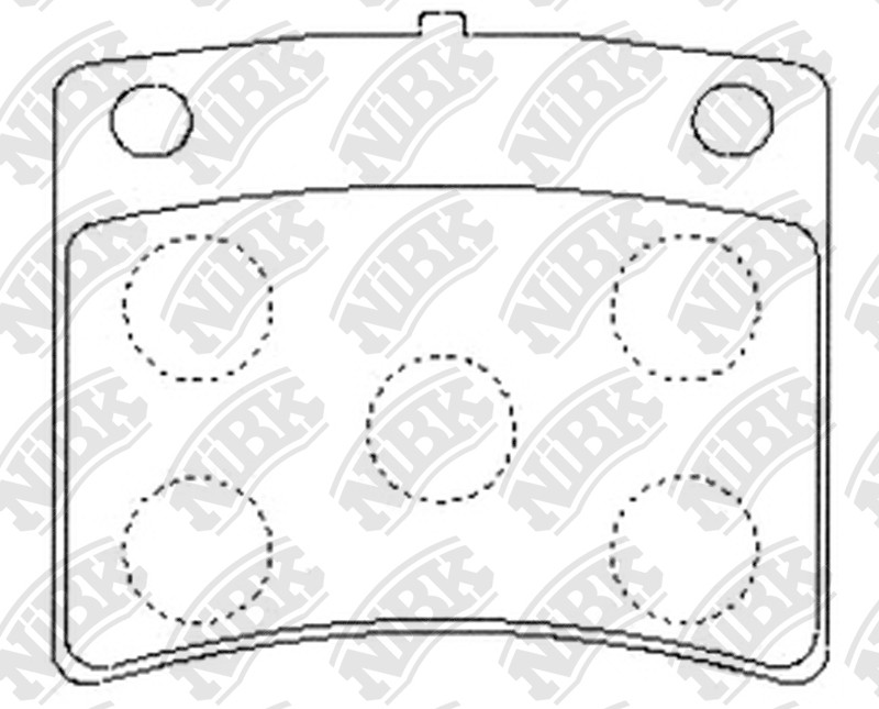 NIBK PN2060 Brake Pad