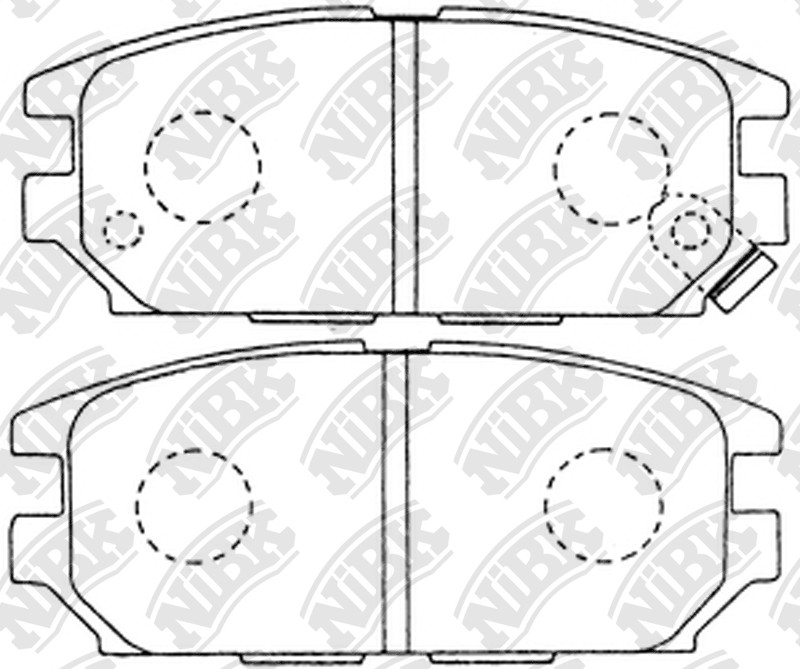 Asuki AF6049 Brake Pad