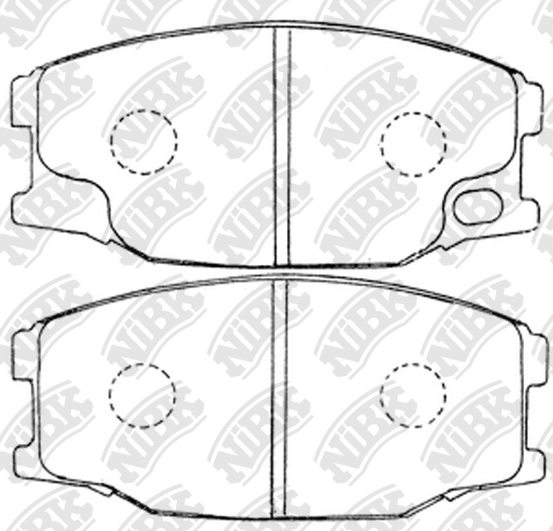 Asuki AF6091 Brake Pad