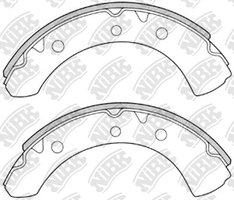 NIBK FN6618 Brake Shoe