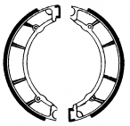 NIBK FM176 Brake Shoe