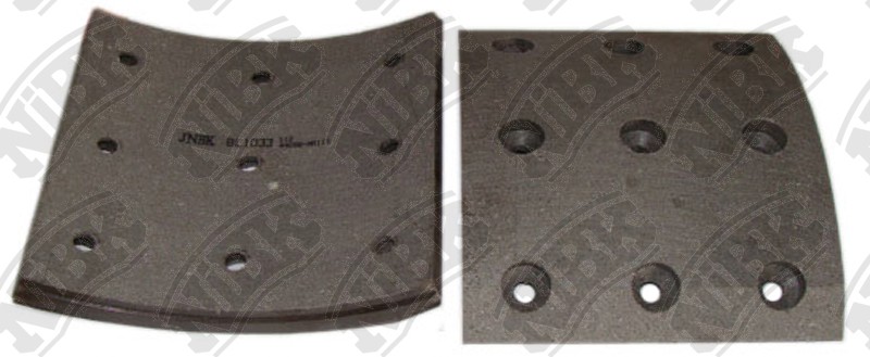 NIBK BL1033 Brake Lining, drum brake