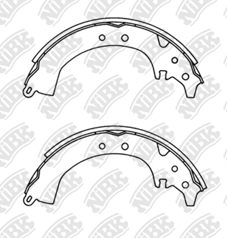 AKEBONO NR1013 Brake Shoe