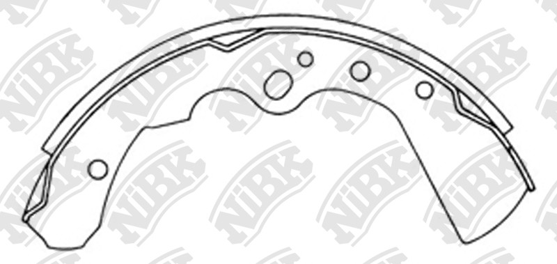 NISSAN 41060G3225 Brake Shoe