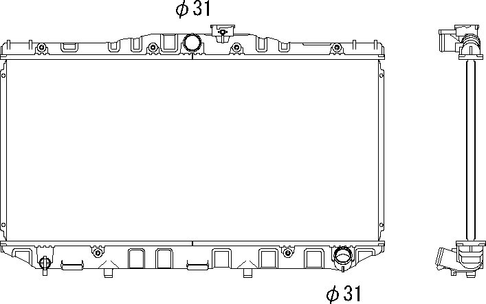 CMBC E-SV11 Radiator