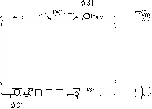 CMBC E-AE80 Radiator