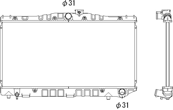 CMBC E-ST160 Radiator