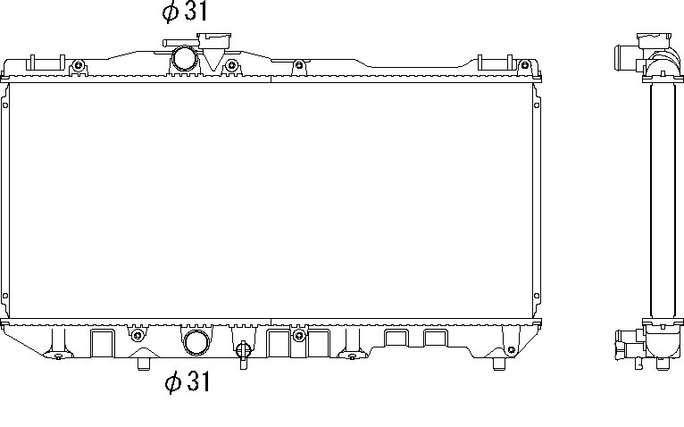 CMBC Q-NL30 Radiator