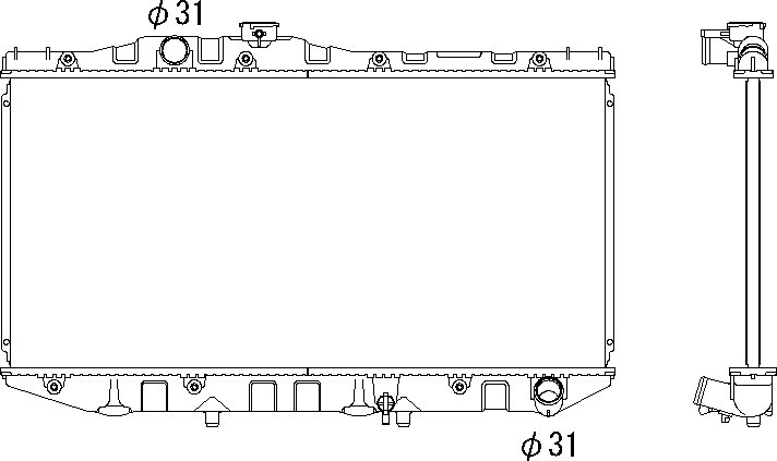 CMBC E-SV20 Radiator