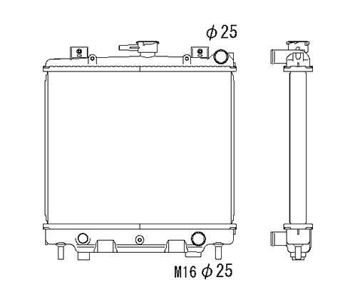 OE 2141035B00 Radiator