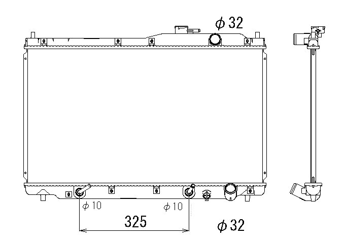 CMBC E-RF1 Radiator