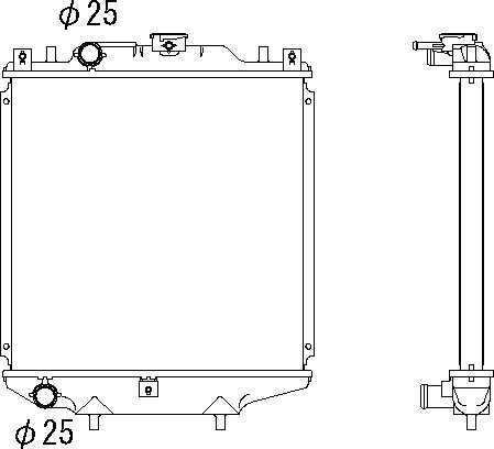 CMBC E-HA21S Radiator