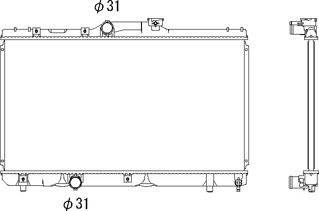 CMBC E-EE104G Radiator