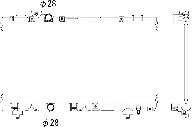 CMBC E-EL54 Radiator