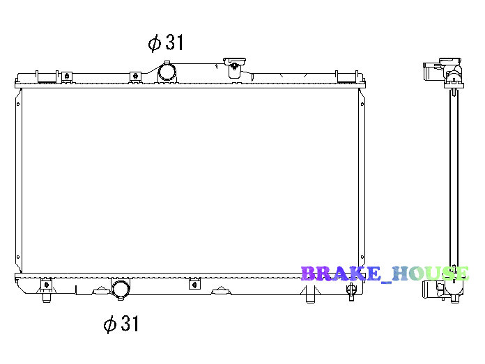 OE 1640015670 Radiator