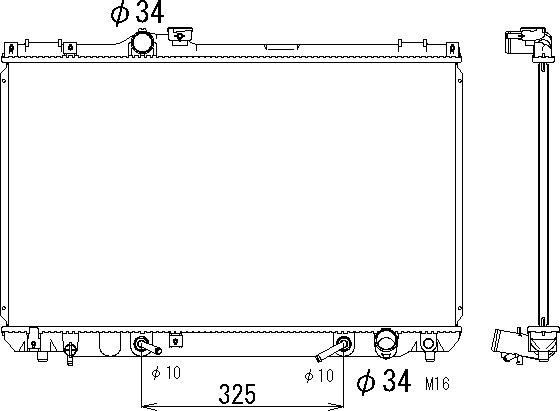 CMBC E-JZS155 Radiator