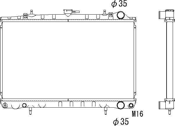 OE 2141073L06 Radiator