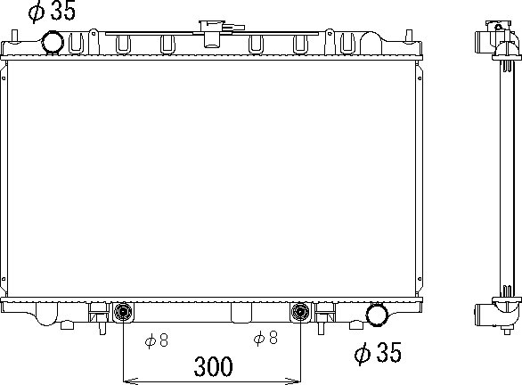 CMBC E-PA32 Radiator