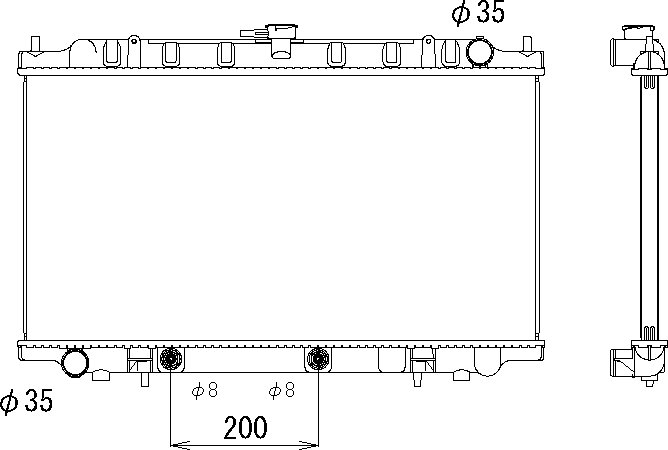 CMBC KD-SU14 Radiator