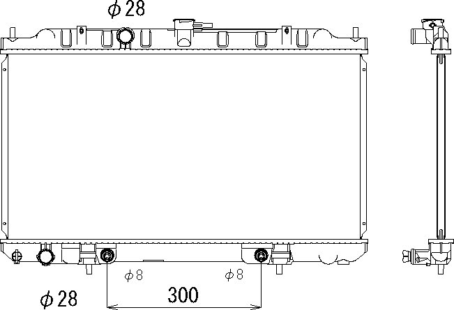 CMBC GF-WHNY11 Radiator