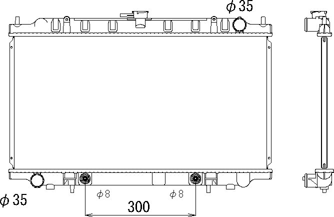 CMBC GF-WHP11 Radiator