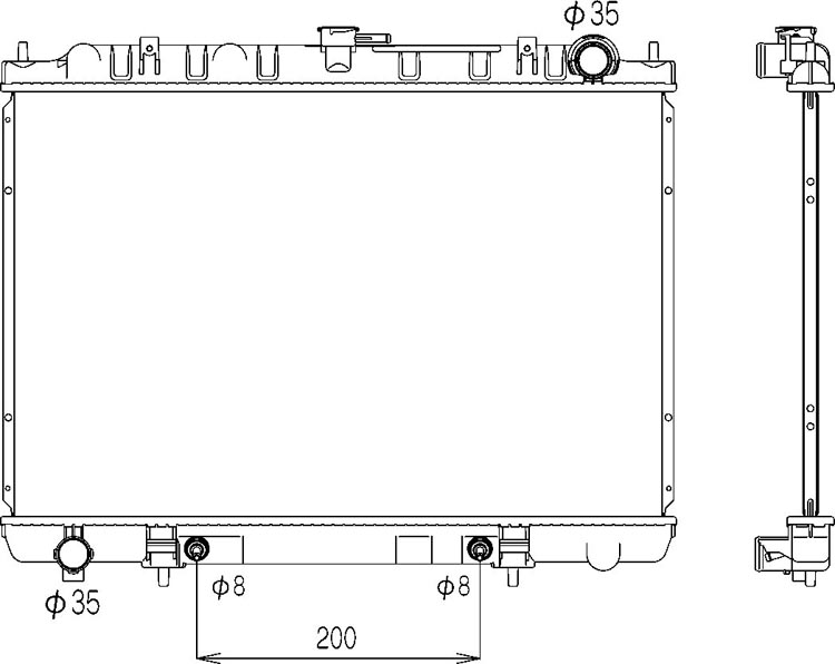 CMBC E-PNN30 Radiator