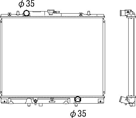 CMBC KD-K97WG Radiator