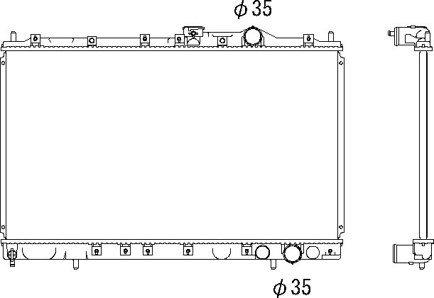 CMBC E-CB4A Radiator