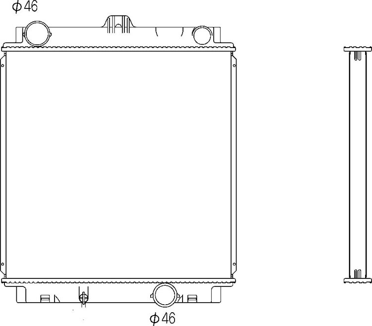 OE ME299317 Radiator