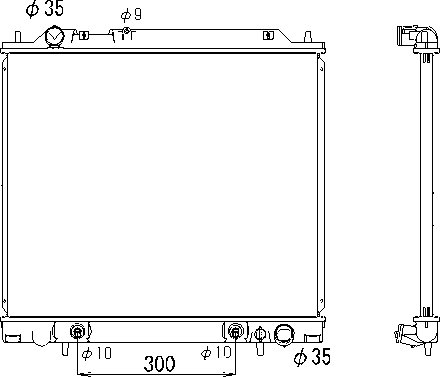 CMBC KB-PA5V Radiator