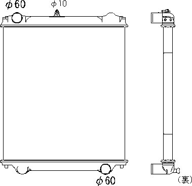 OE 1214108300 Radiator