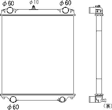 OE 1214108450 Radiator