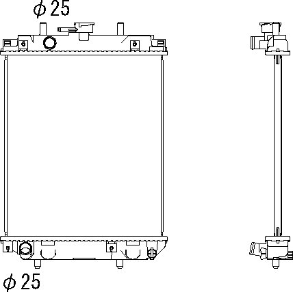 CMBC GF-L710S Radiator