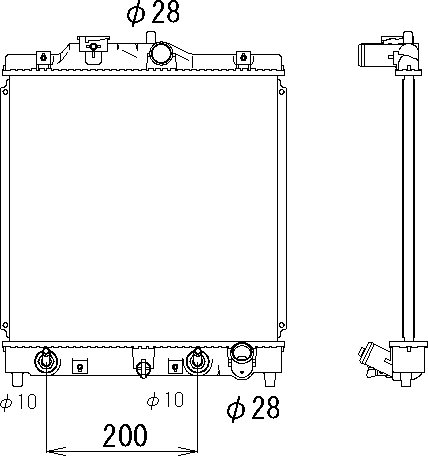 CMBC E-EG1 Radiator