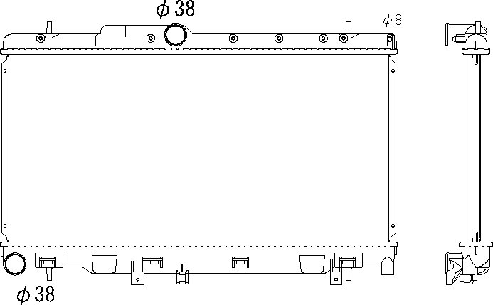 CMBC GF-BE5 Radiator