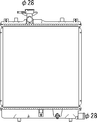 OE 1770078F00 Radiator