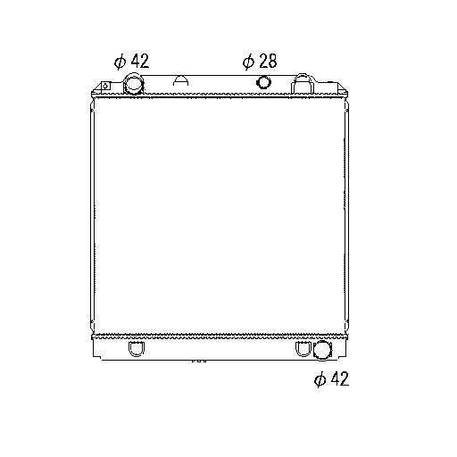 OE 1640017261 Radiator