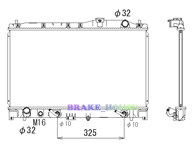 OE 19010PV3903 Radiator