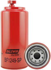 BALDWIN BF1249-SP Fuel/Water Separator Spin-on with Drain and Sensor Port